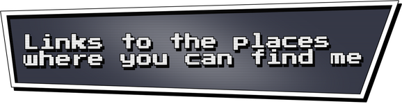 Links to the places where you can find me